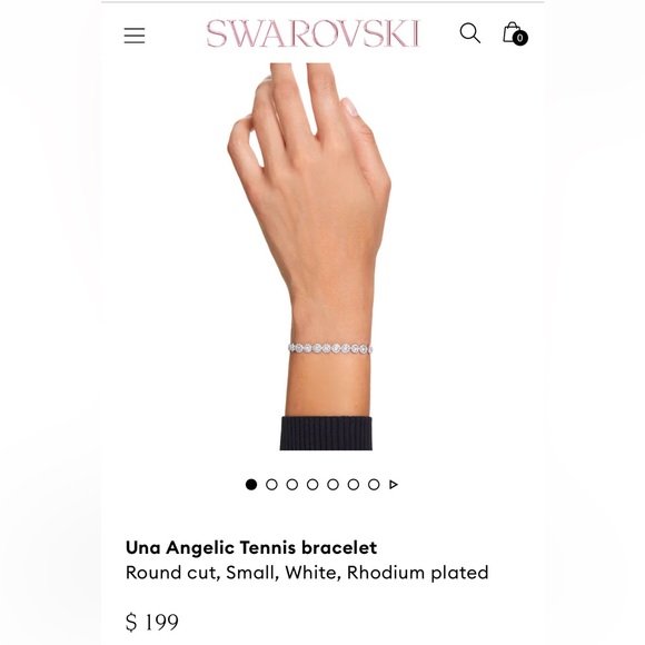 Quiet Luxury Tennis bracelet with extension - Picture 6 of 8